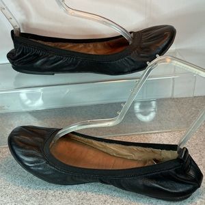 Brian James flat leather black slipper shoes.‎ Fc 2